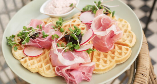 Letní brunch v Arnoldově vile
